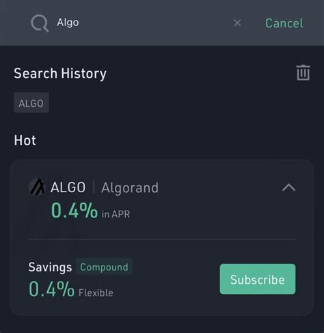 algo staking apy.